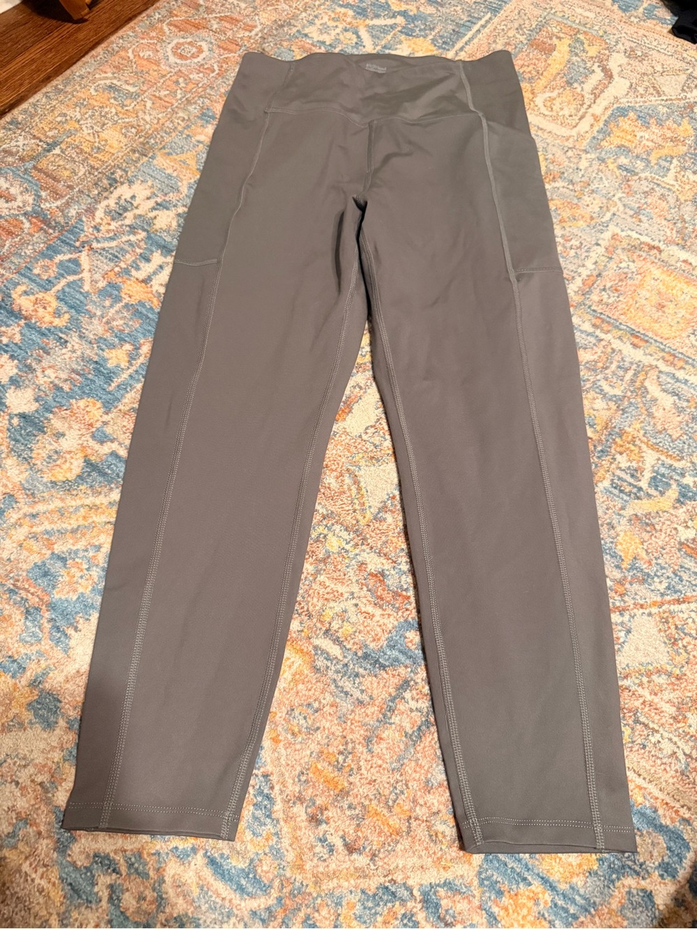 Girlfriend Collective Grey Leggings with Pockets